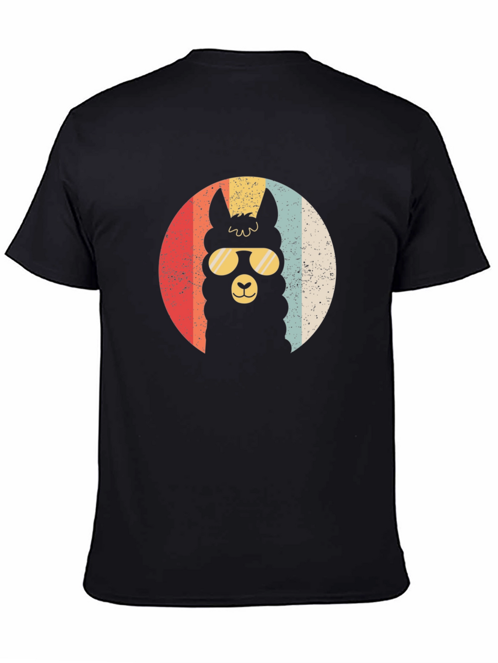Retro Llama T-Shirt - Cool Alpaca in Sunglasses