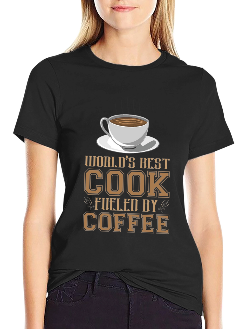 Worlds Best Cook Coffee T-Shirt