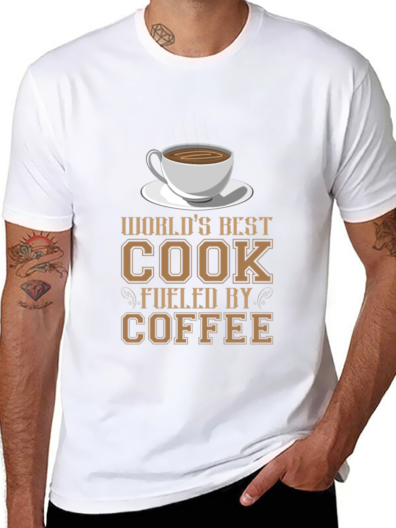 Worlds Best Cook Coffee T-Shirt
