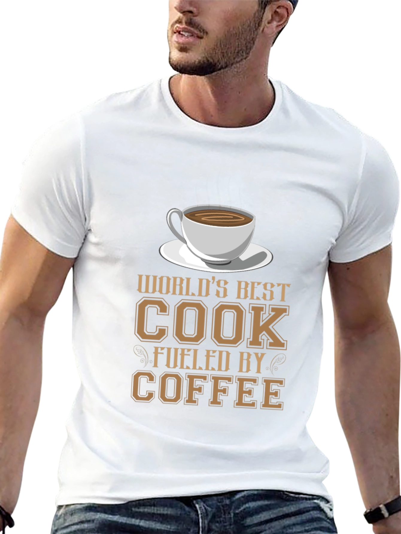 Worlds Best Cook Coffee T-Shirt