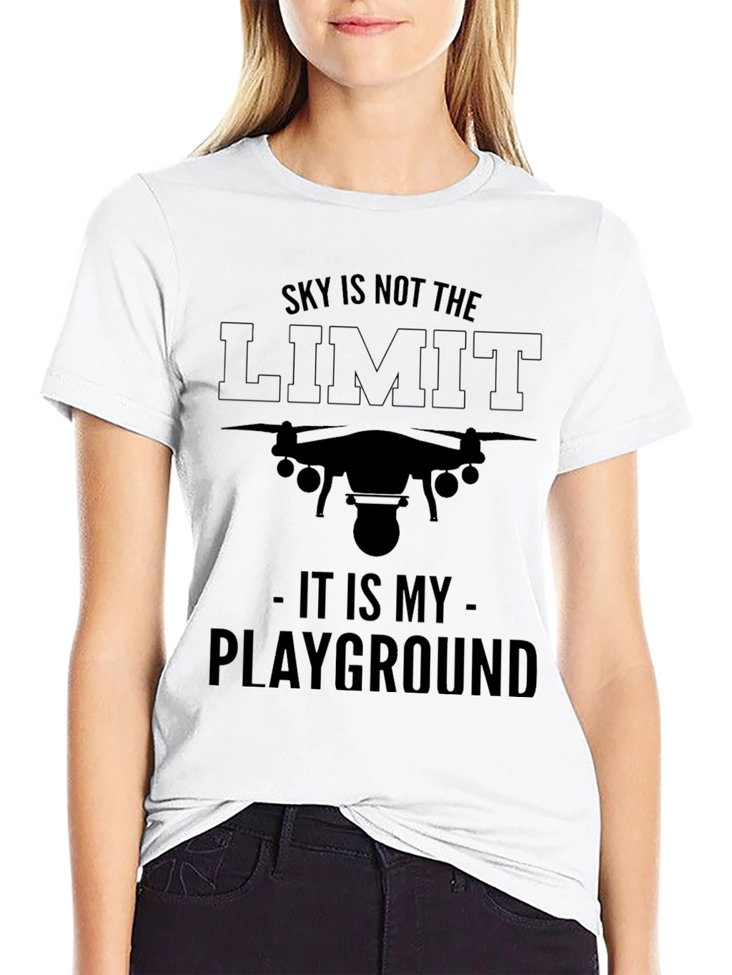 Drone Pilot T-Shirt - Sky is Not the Limit