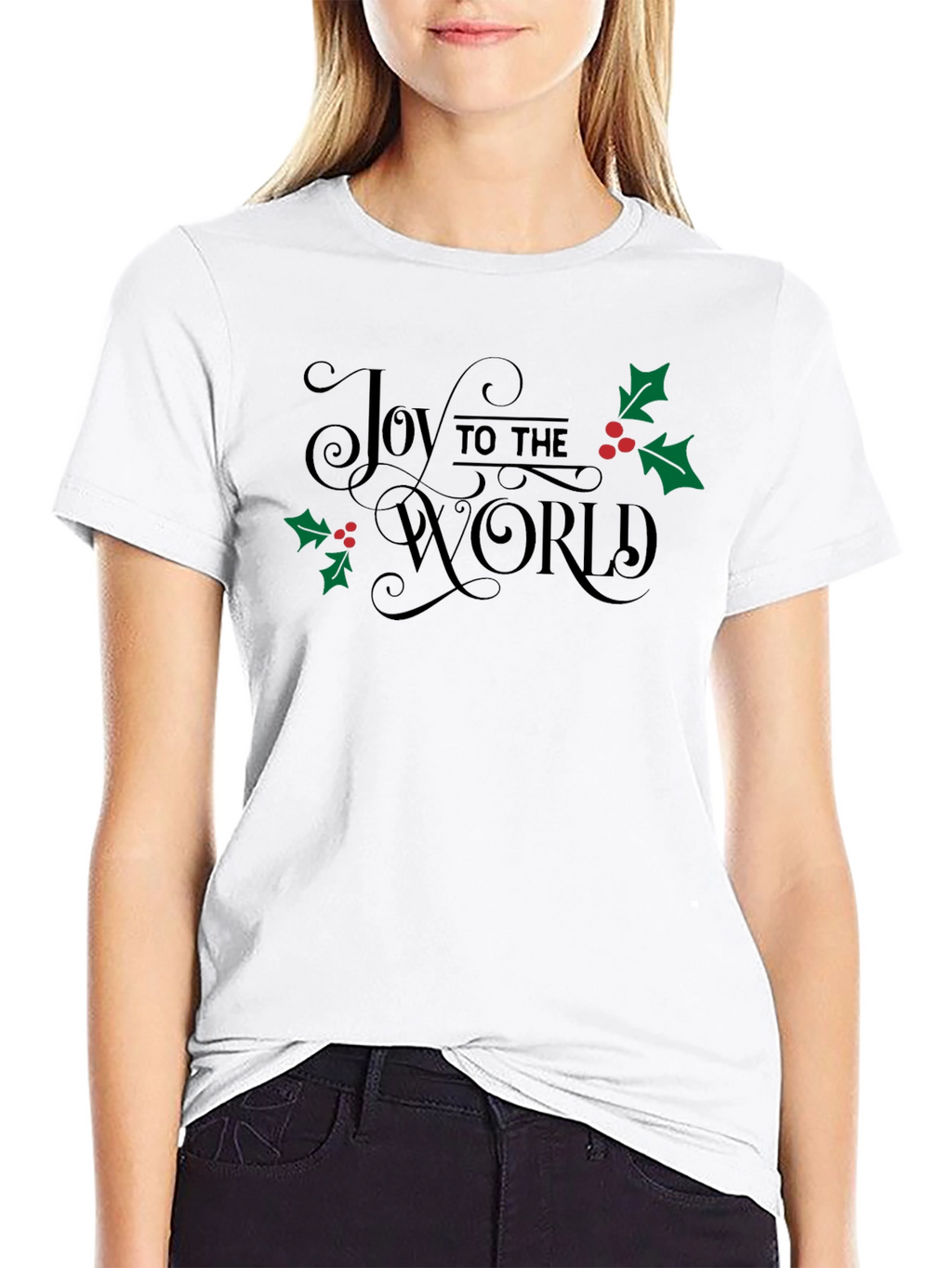 Joy to the World Christmas Holiday T-Shirt