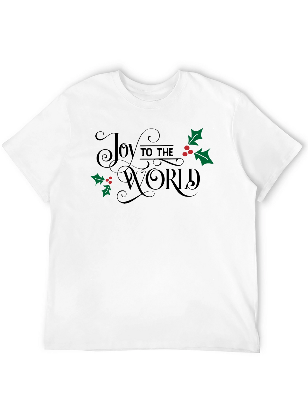 Joy to the World Christmas Holiday T-Shirt