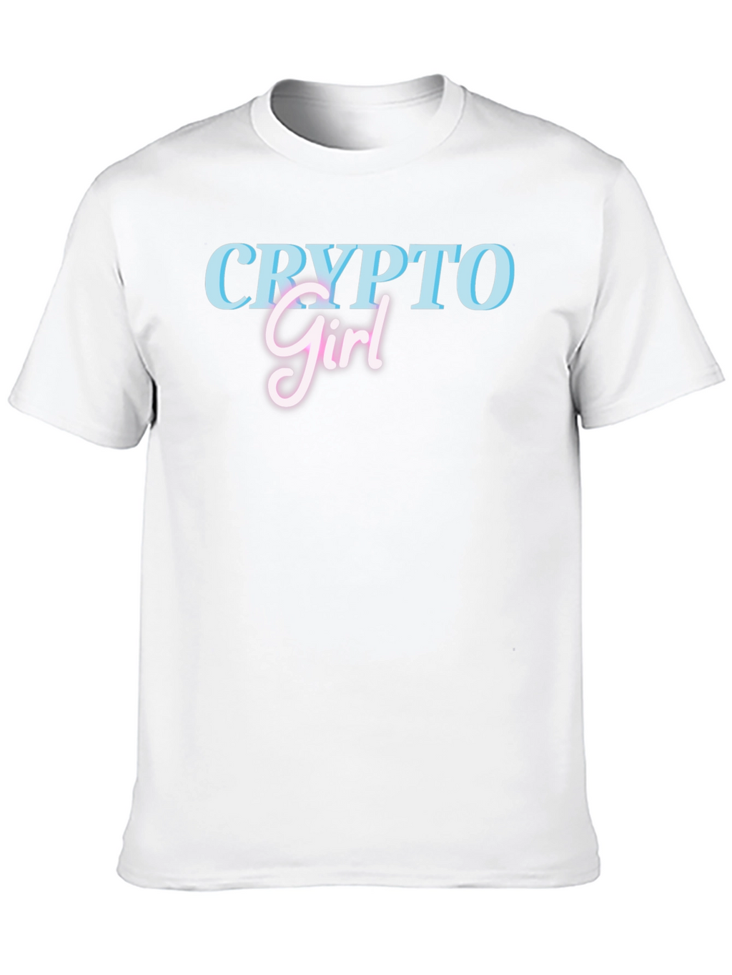 Crypto Girl Black T-Shirt - Trendy Graphic Tee