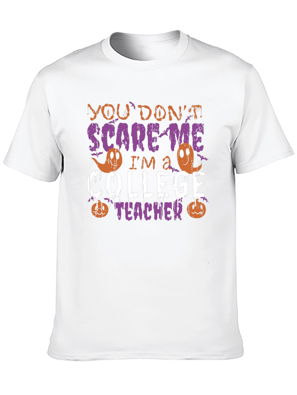 College Teacher Halloween T-Shirt