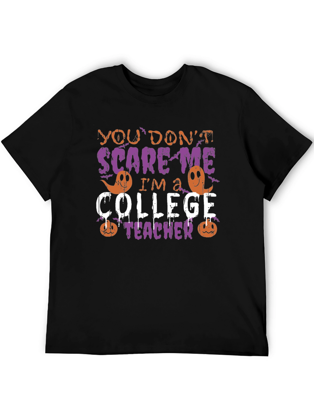 College Teacher Halloween T-Shirt