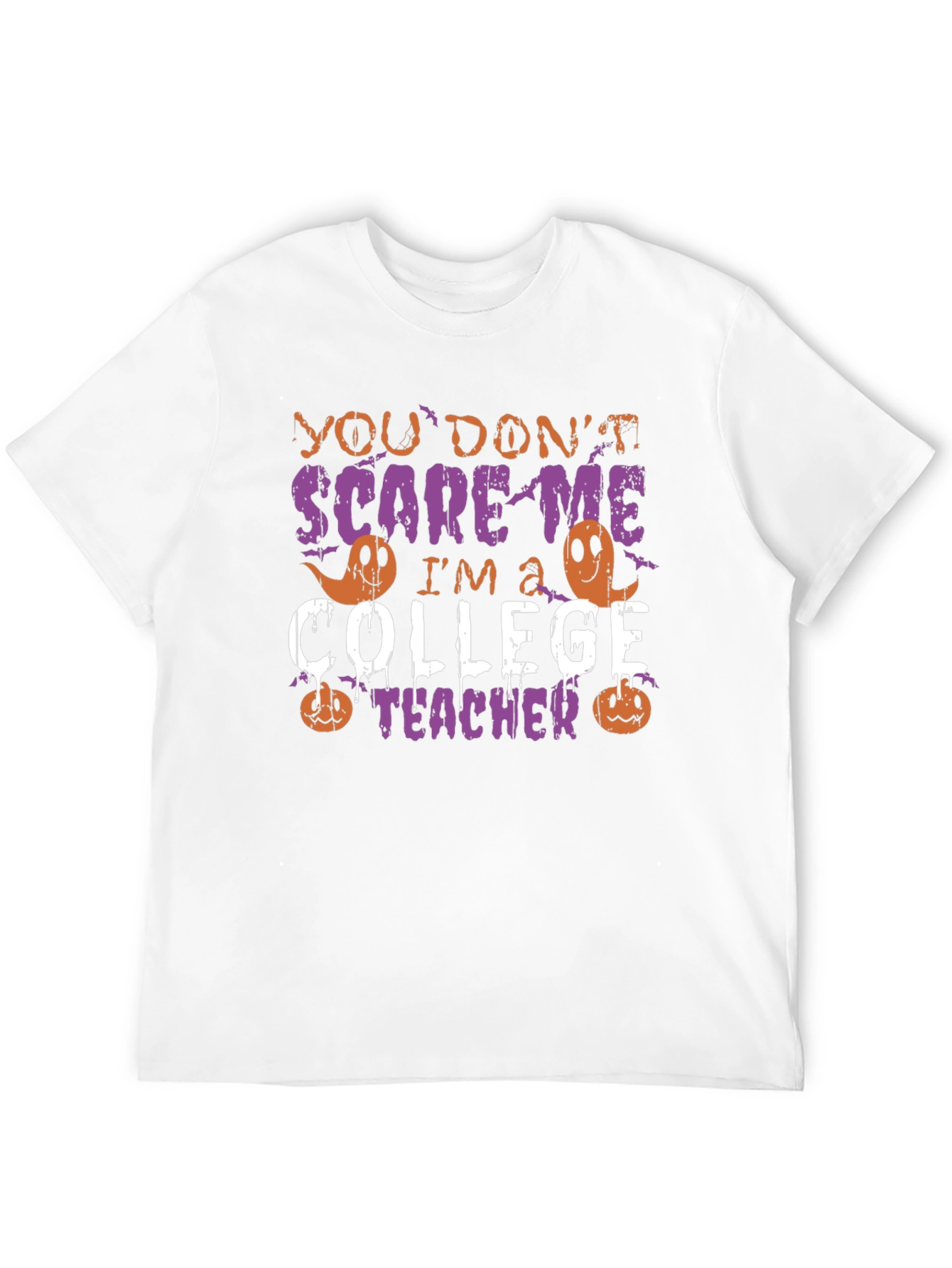 College Teacher Halloween T-Shirt