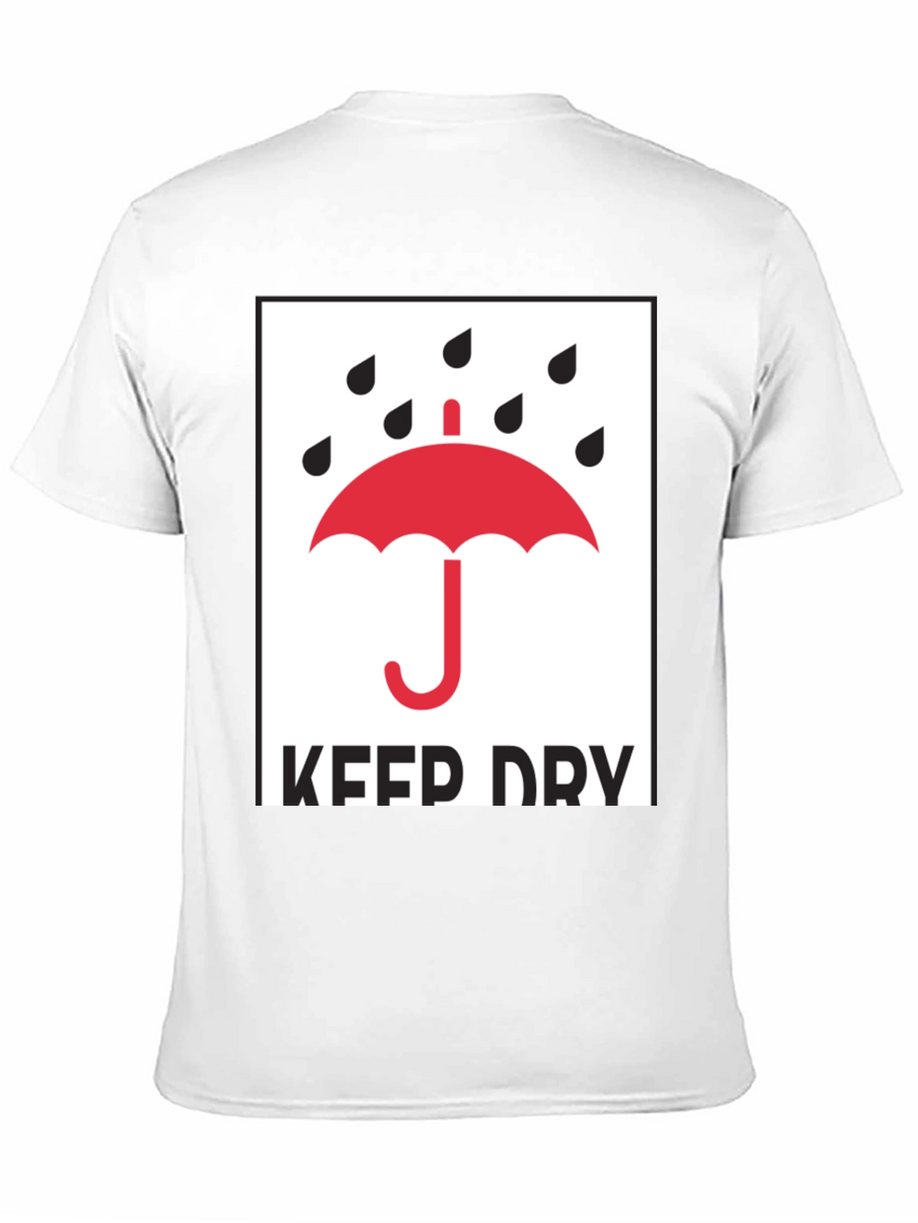 Keep Dry Graphic Tee - Classic Black T-Shirt