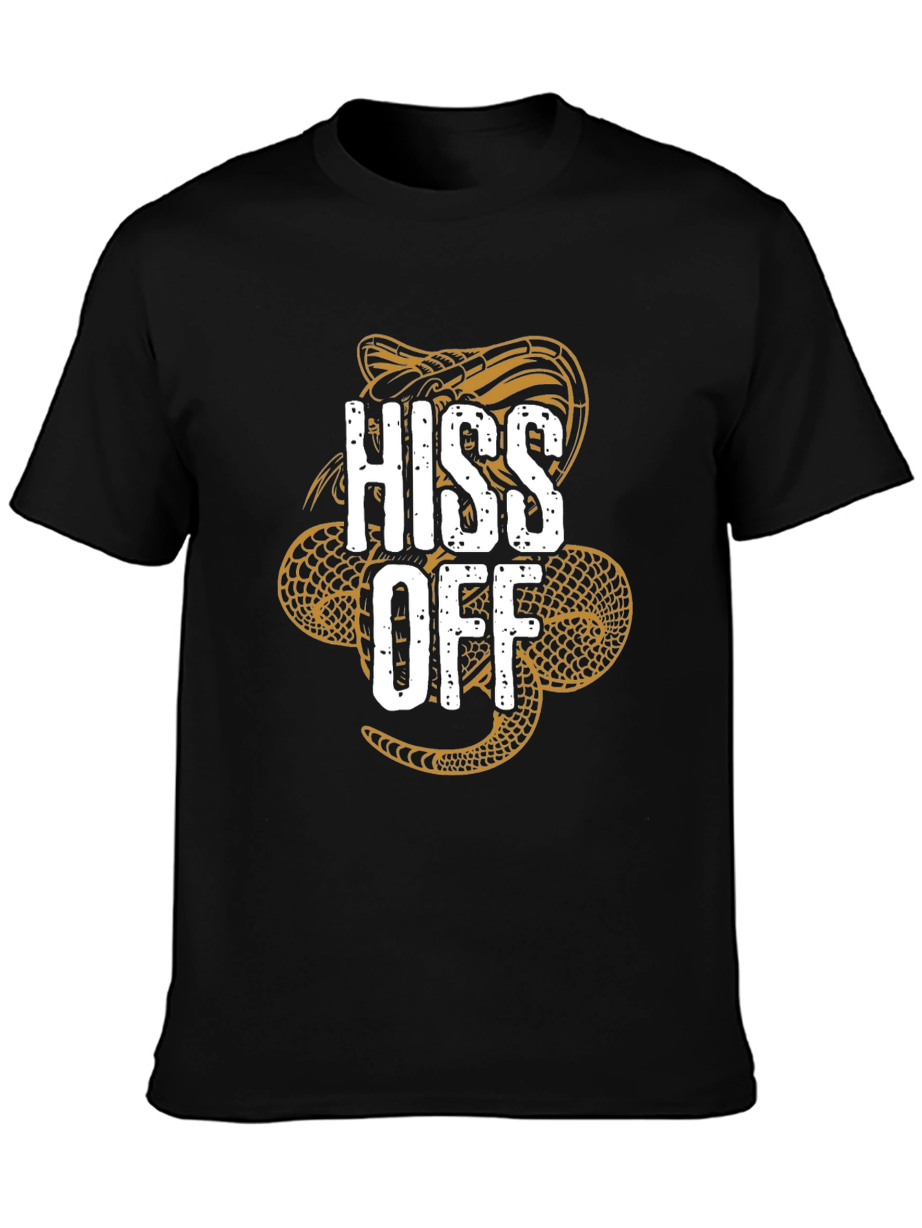 Hiss Off Snake Graphic T-Shirt