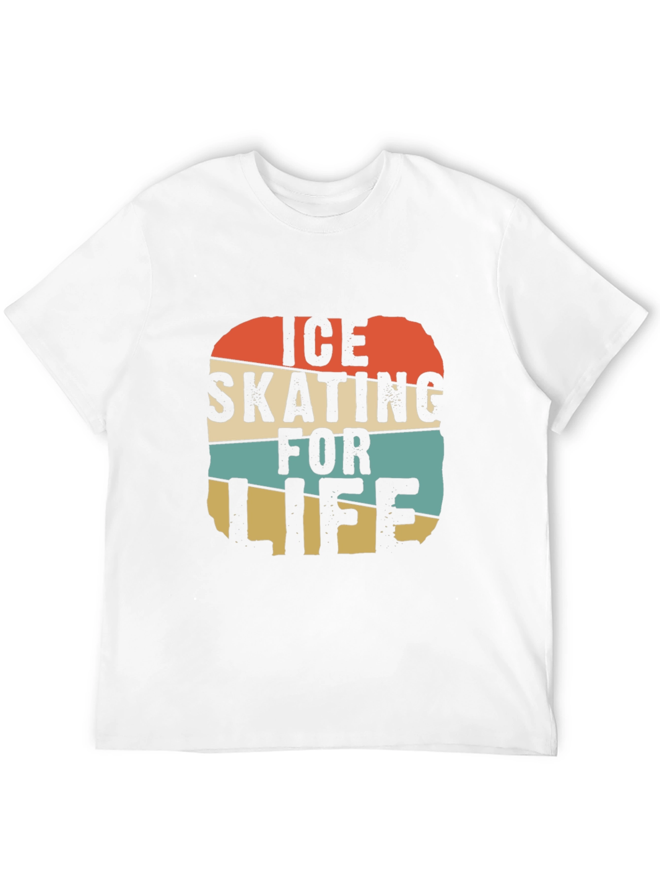 Ice Skating For Life Retro T-Shirt
