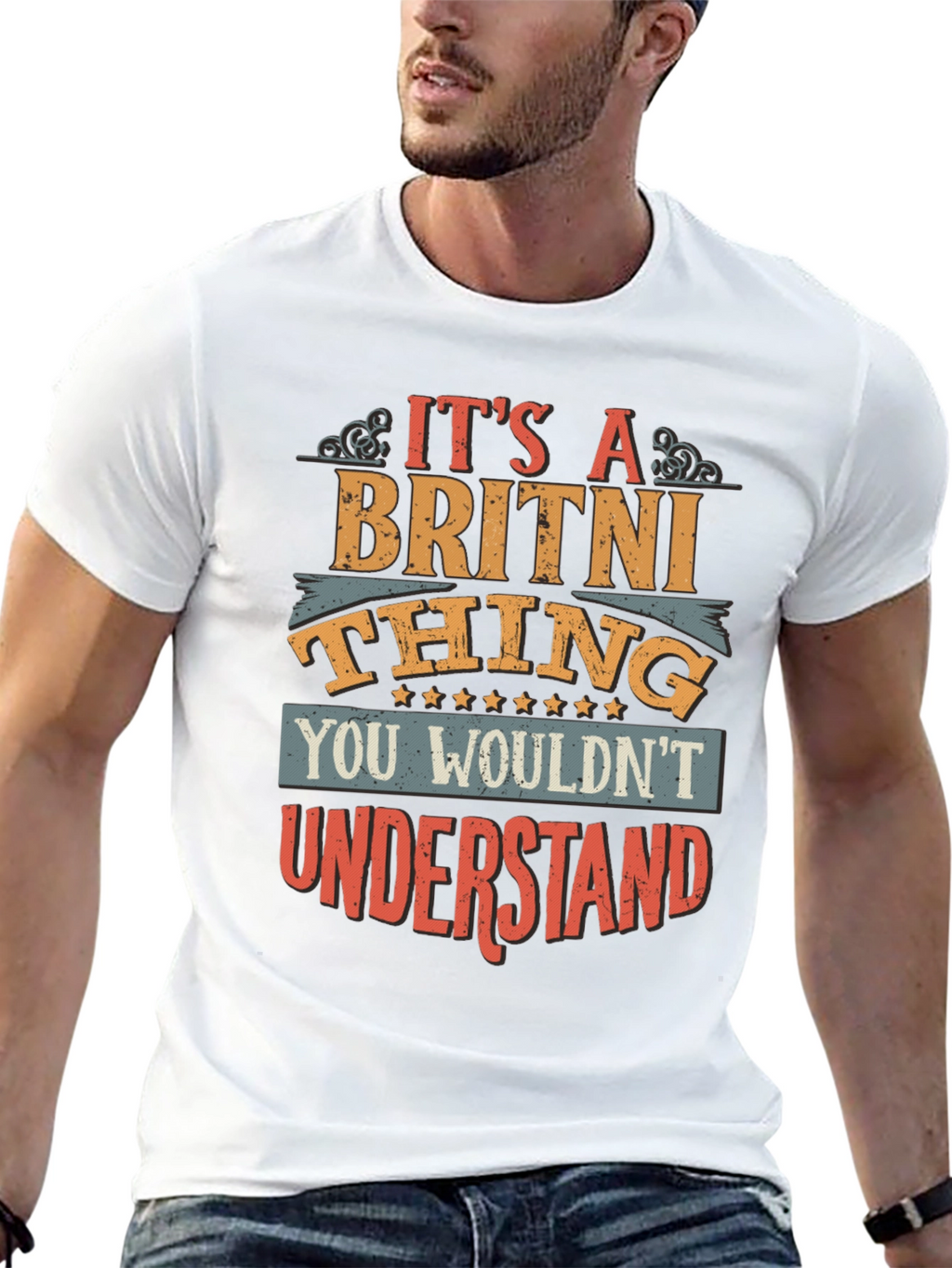 Britni Thing T-Shirt - Funny Name Gift Tee