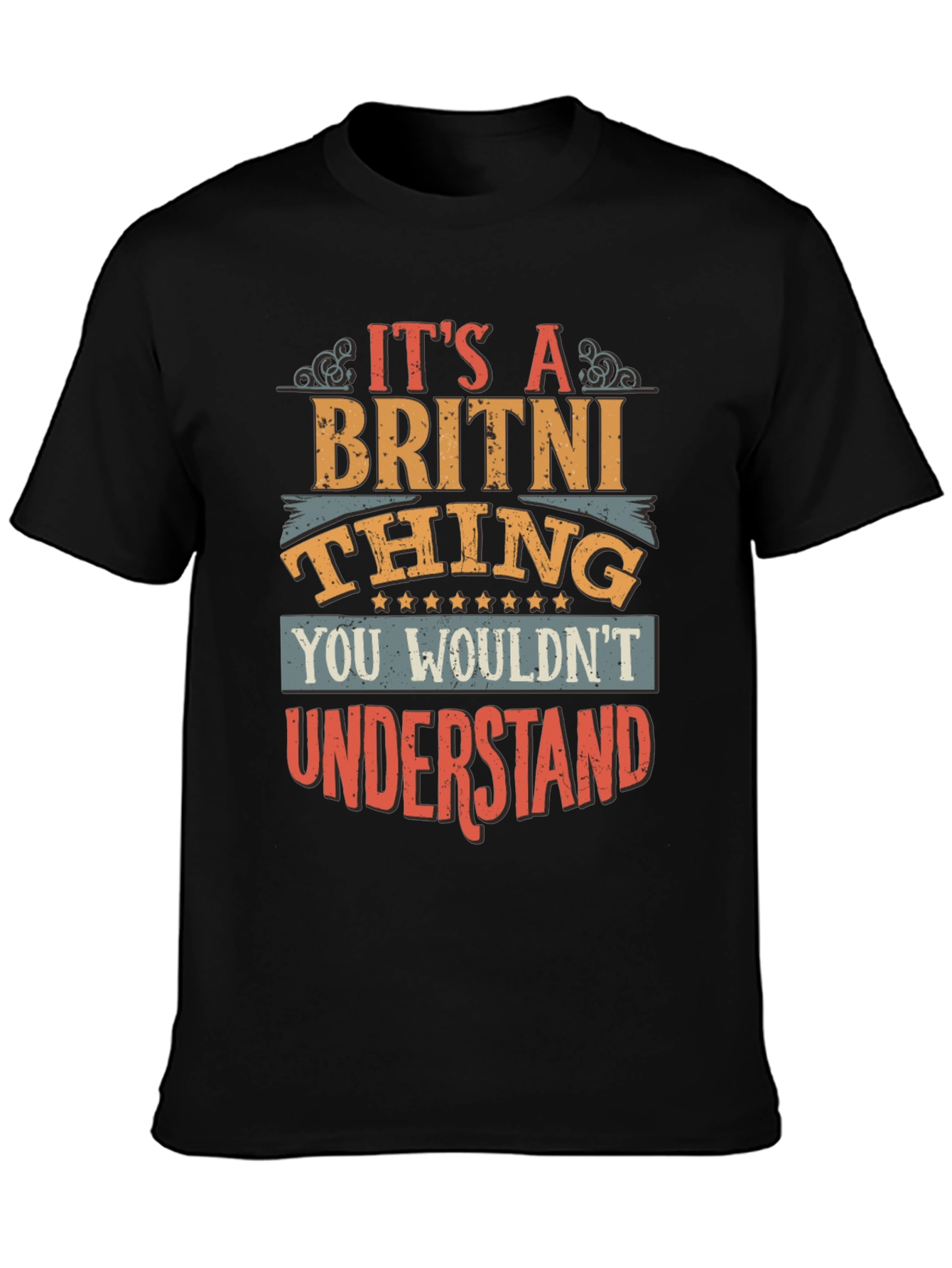 Britni Thing T-Shirt - Funny Name Gift Tee