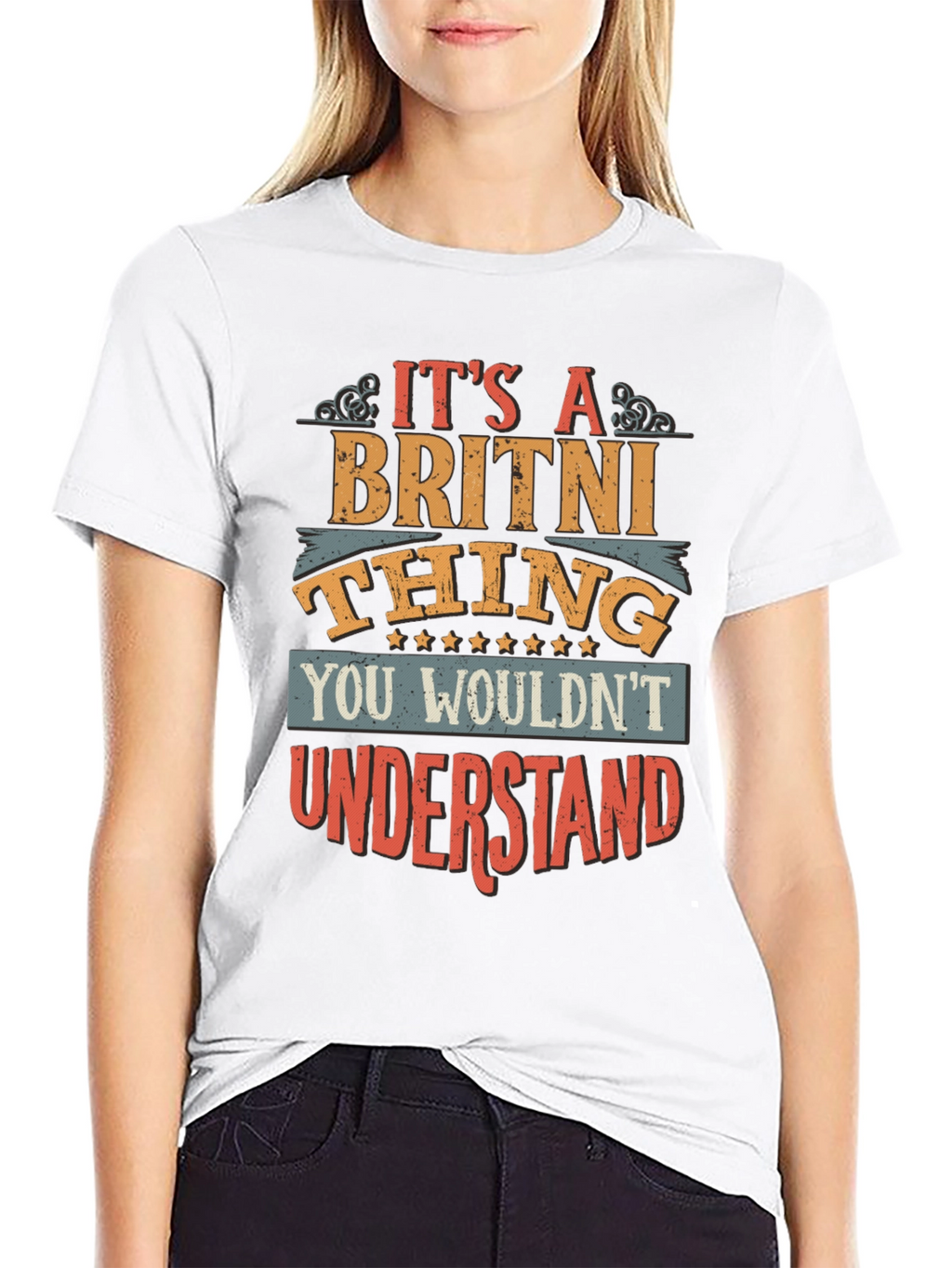 Britni Thing T-Shirt - Funny Name Gift Tee