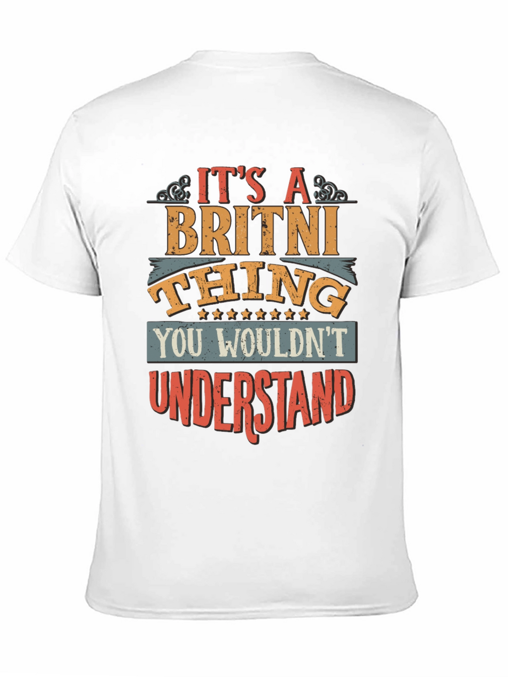 Britni Thing T-Shirt - Funny Name Gift Tee