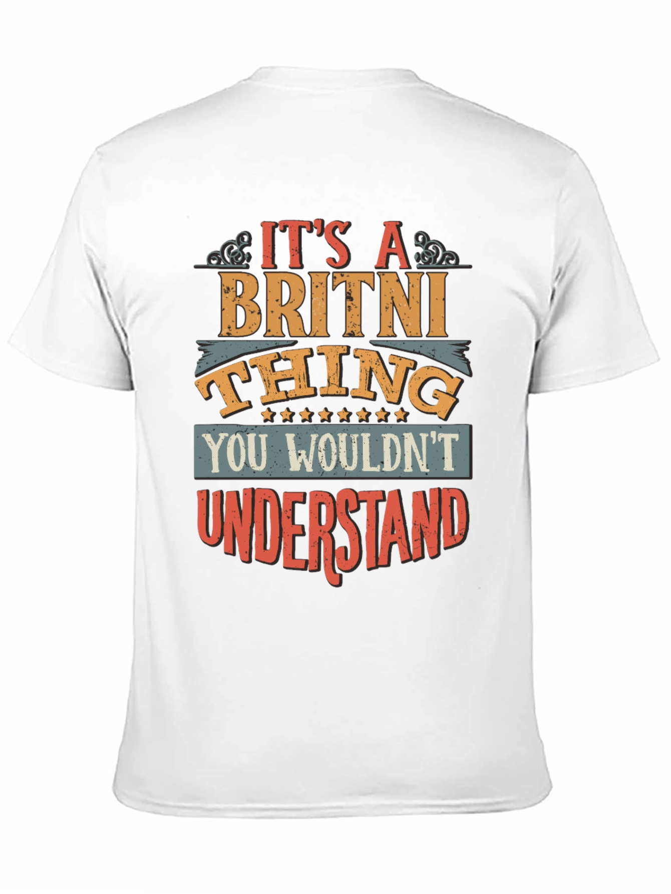 Britni Thing T-Shirt - Funny Name Gift Tee