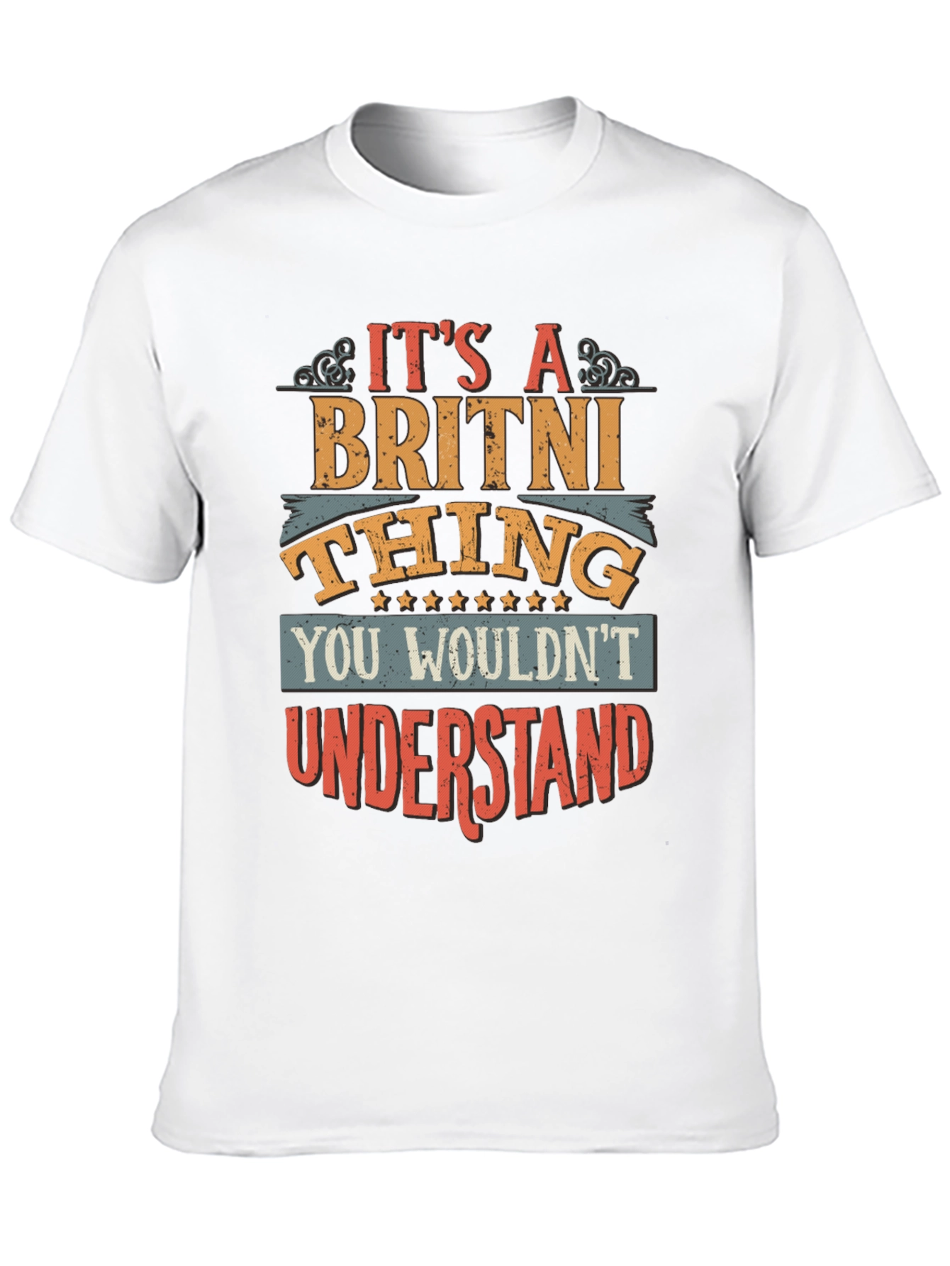 Britni Thing T-Shirt - Funny Name Gift Tee