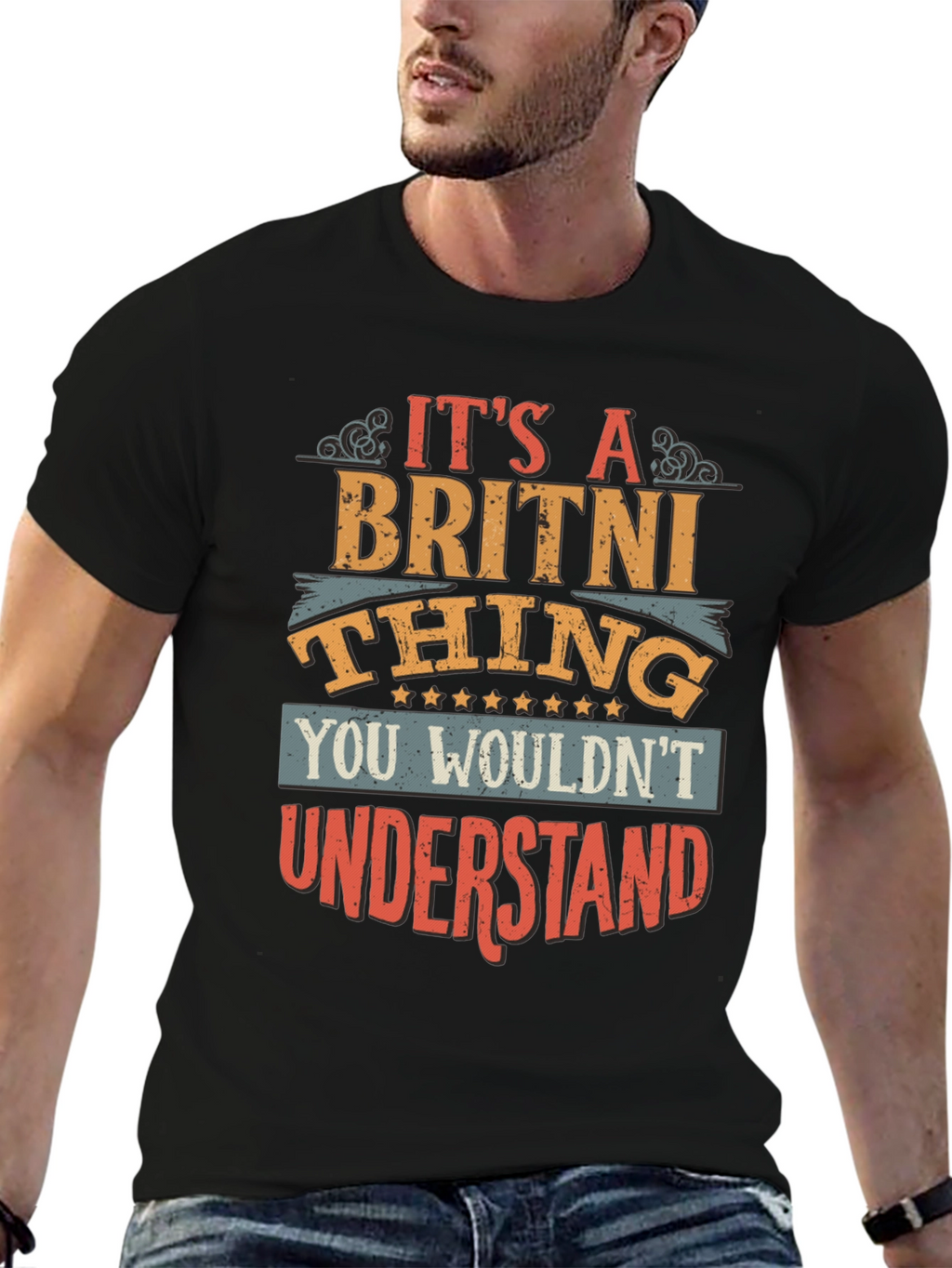 Britni Thing T-Shirt - Funny Name Gift Tee