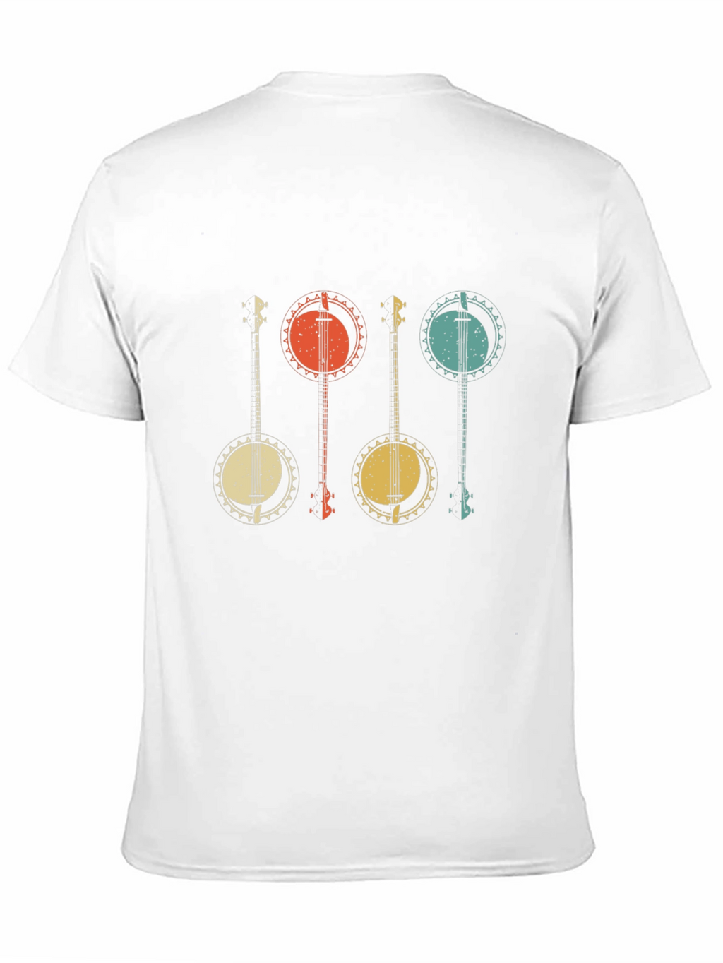 Retro Banjo Music Graphic Tee