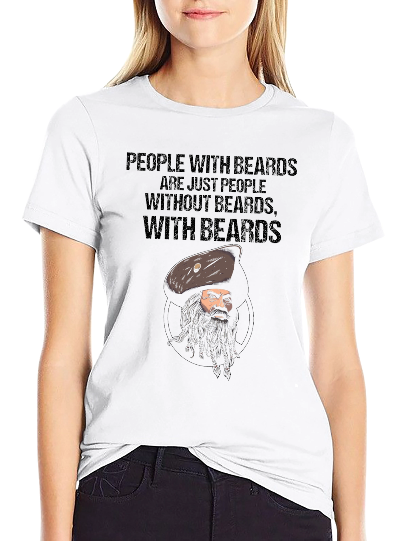 Bearded People Graphic Tee