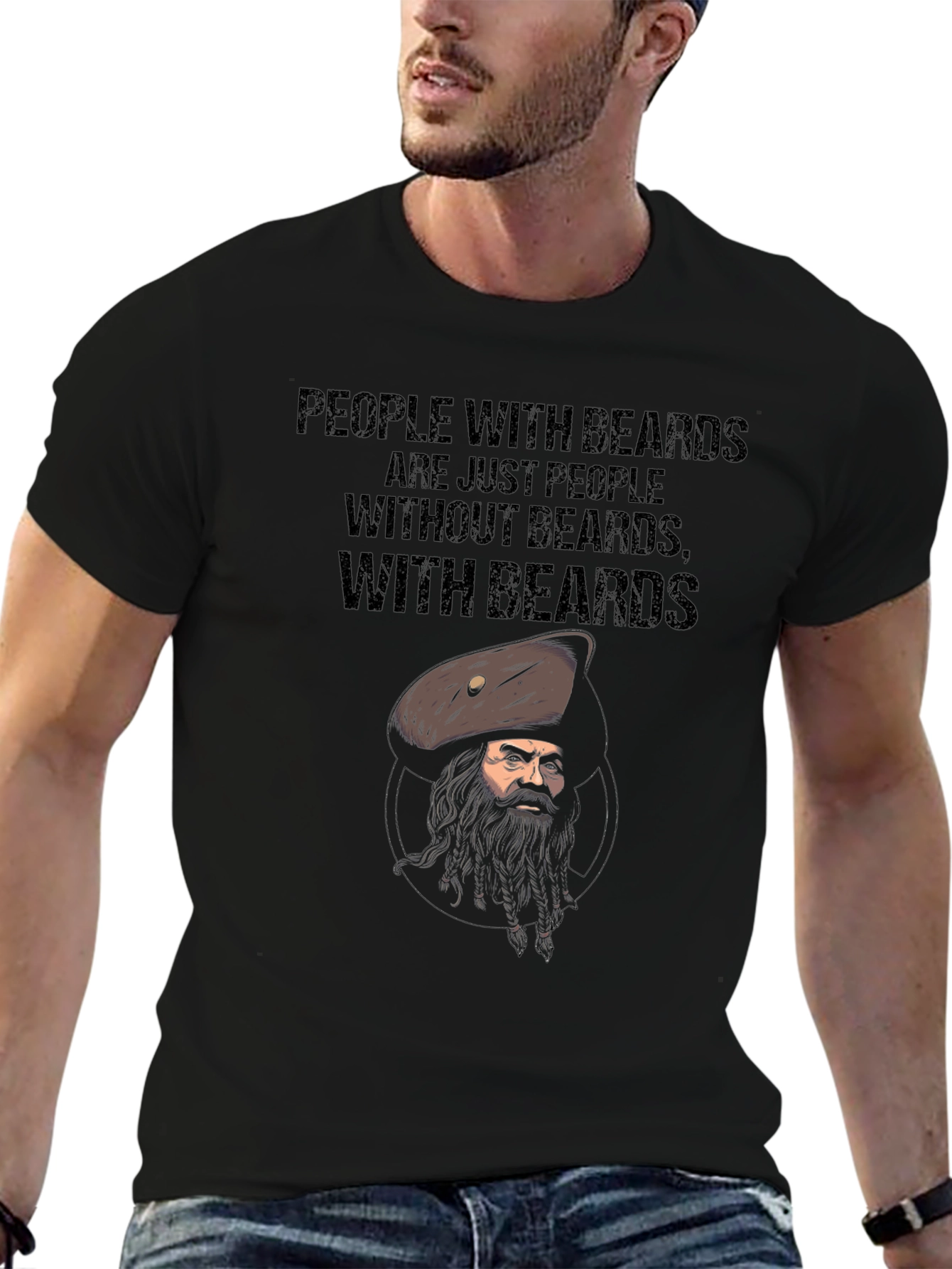 Bearded People Graphic Tee