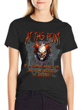 Creepy Clown T-Shirt: Woods Invitation Tee