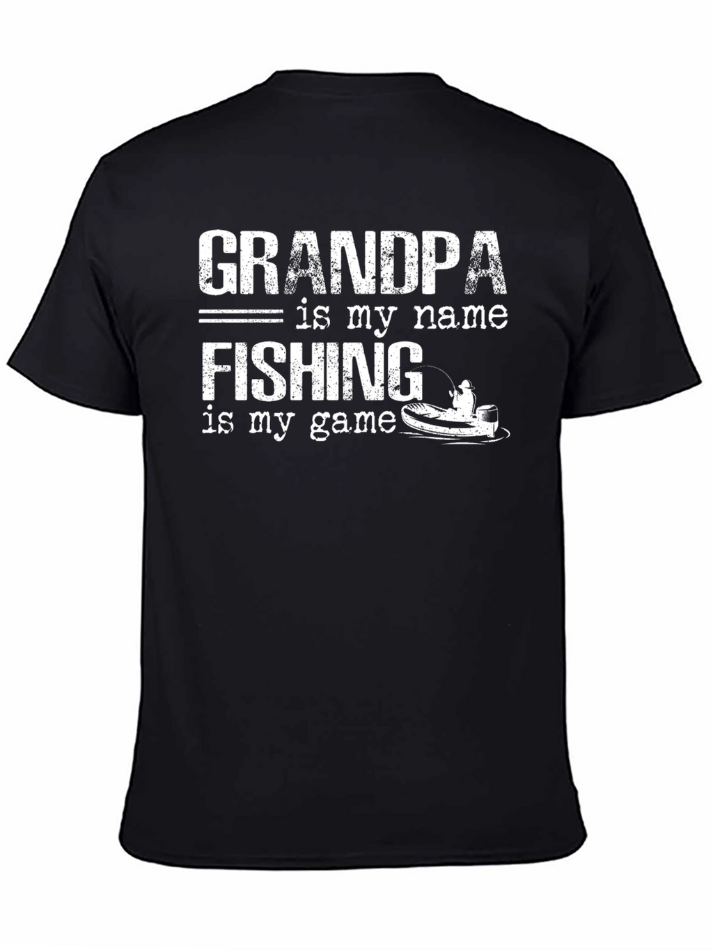 Grandpa Fishing T-Shirt - Funny Fisherman Gift