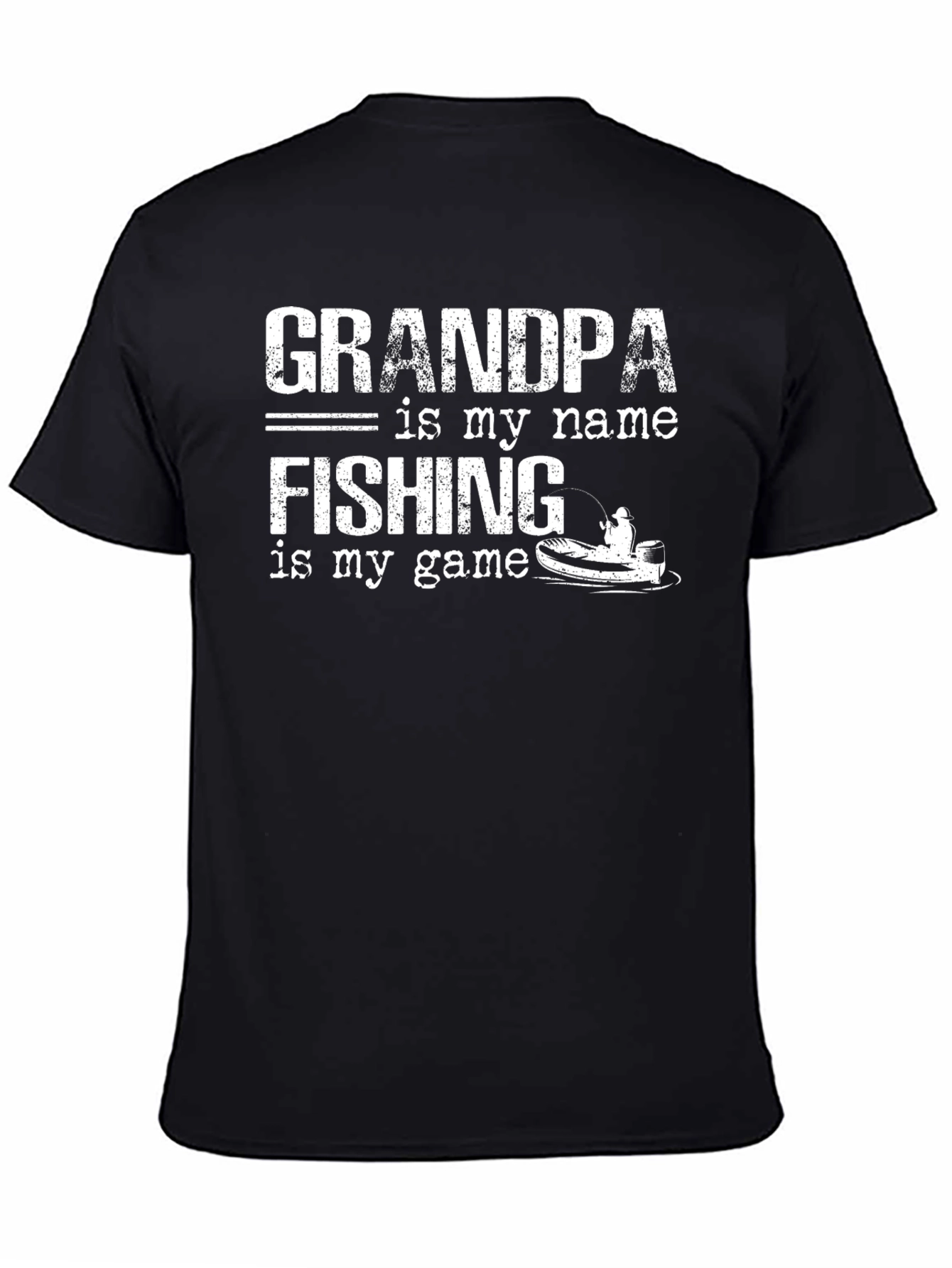 Grandpa Fishing T-Shirt - Funny Fisherman Gift