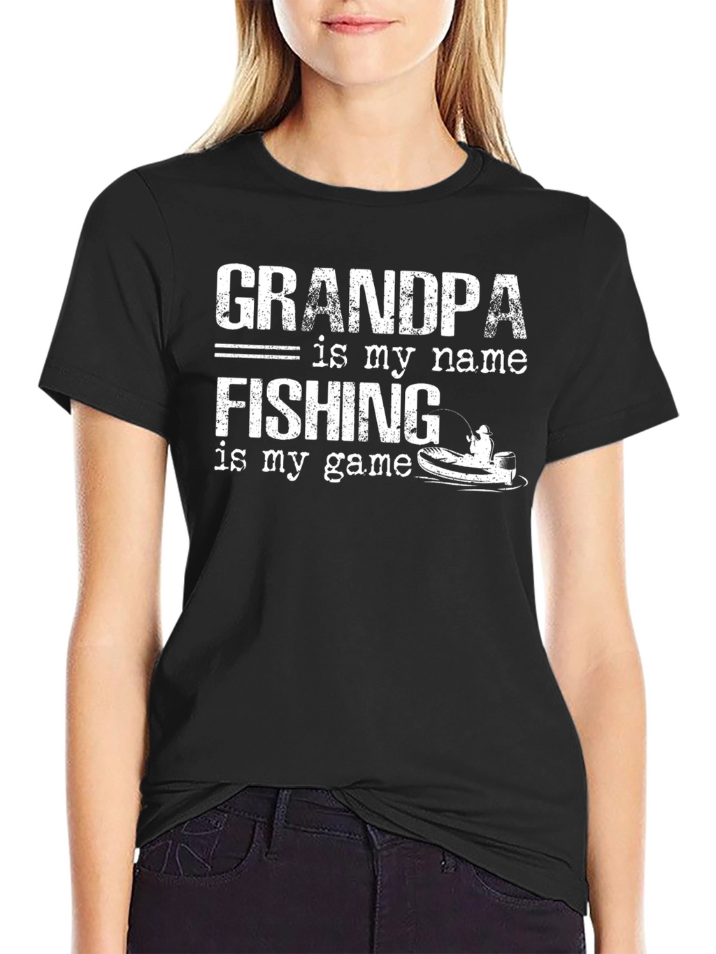 Grandpa Fishing T-Shirt - Funny Fisherman Gift