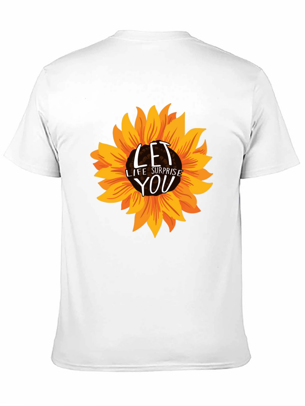 Sunflower Graphic Tee - Let Life Surprise You