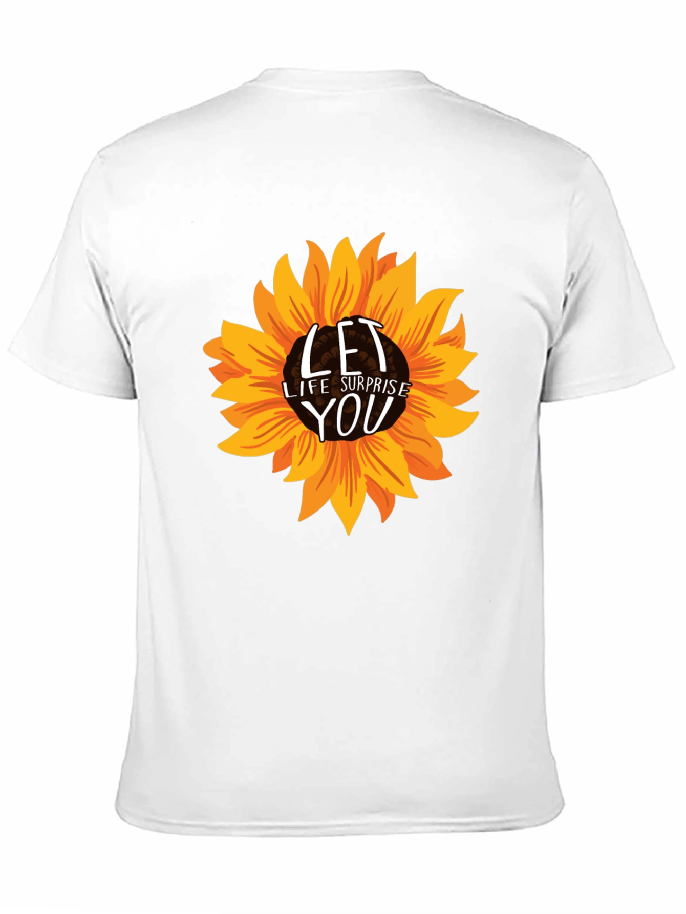 Sunflower Graphic Tee - Let Life Surprise You