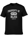 Property Of Bliss 1948 Black T-Shirt