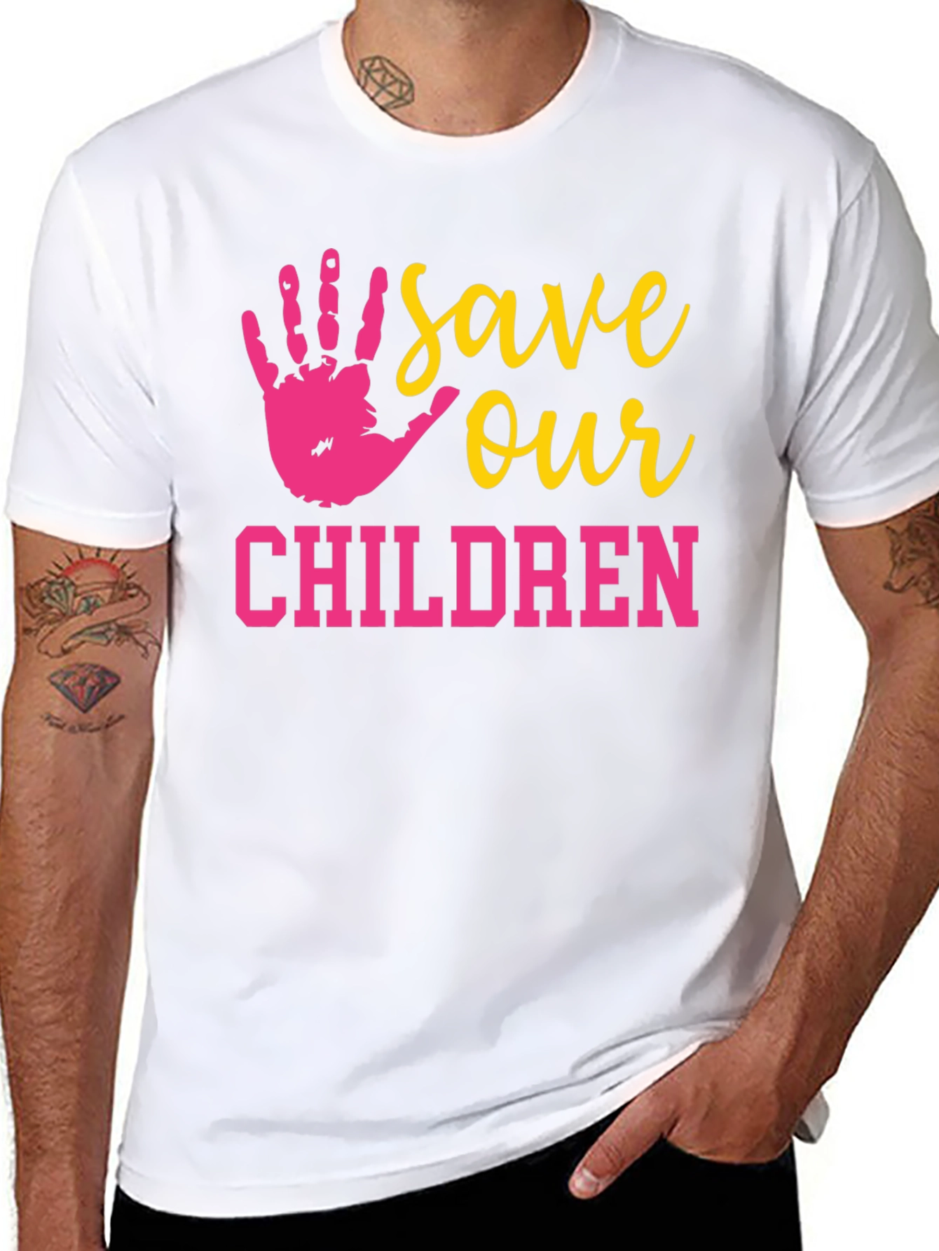 Save Our Children Graphic Tee