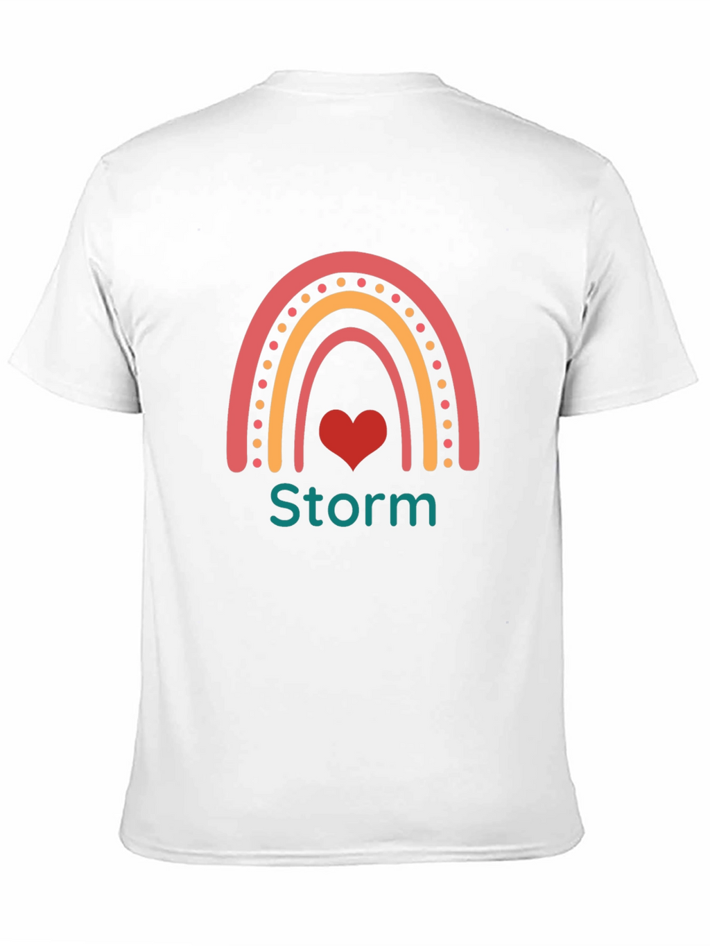 Storm Rainbow Heart T-Shirt