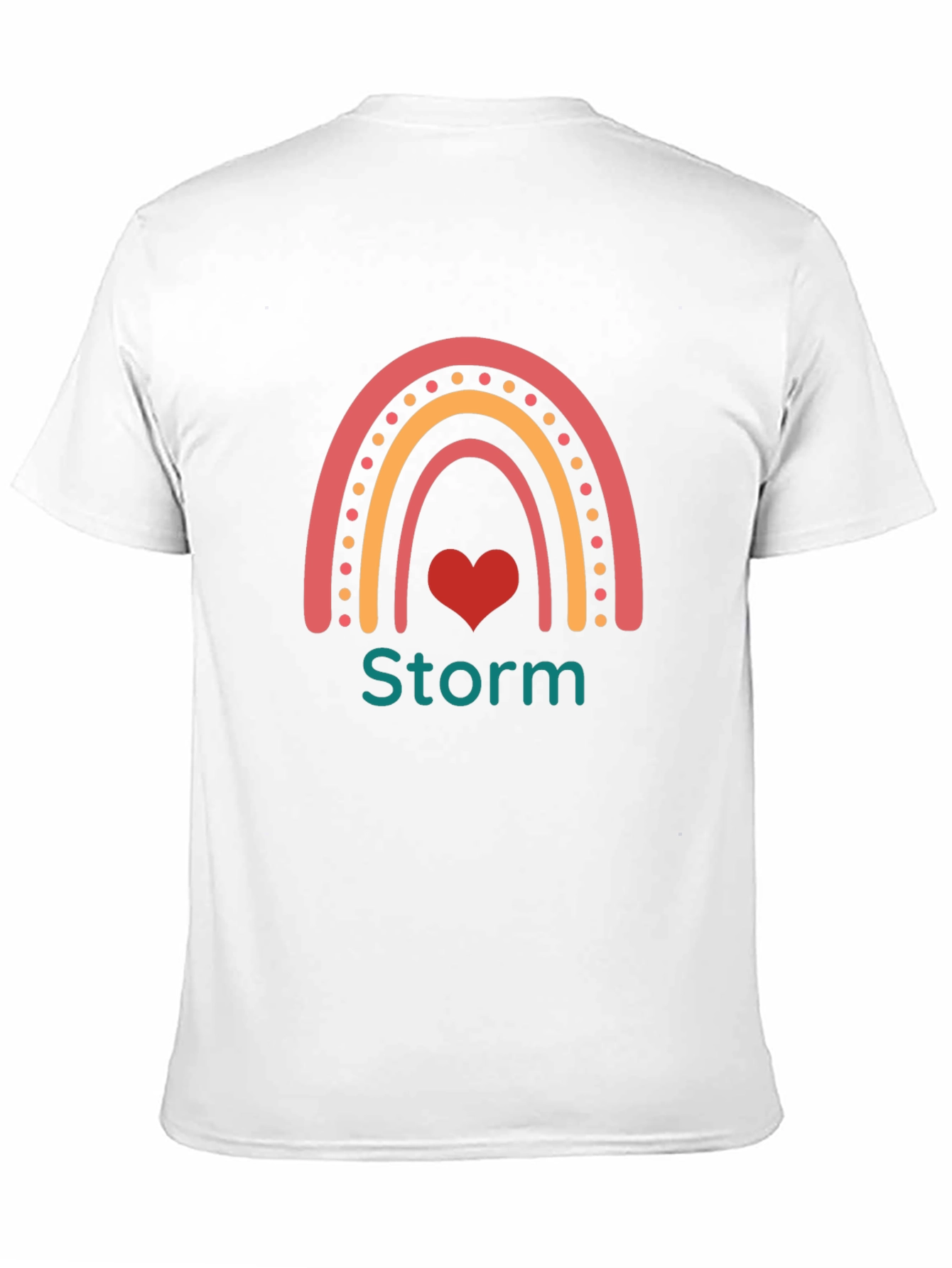 Storm Rainbow Heart T-Shirt