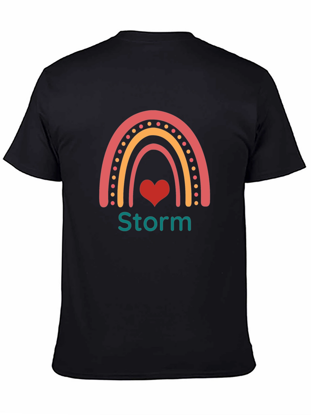 Storm Rainbow Heart T-Shirt