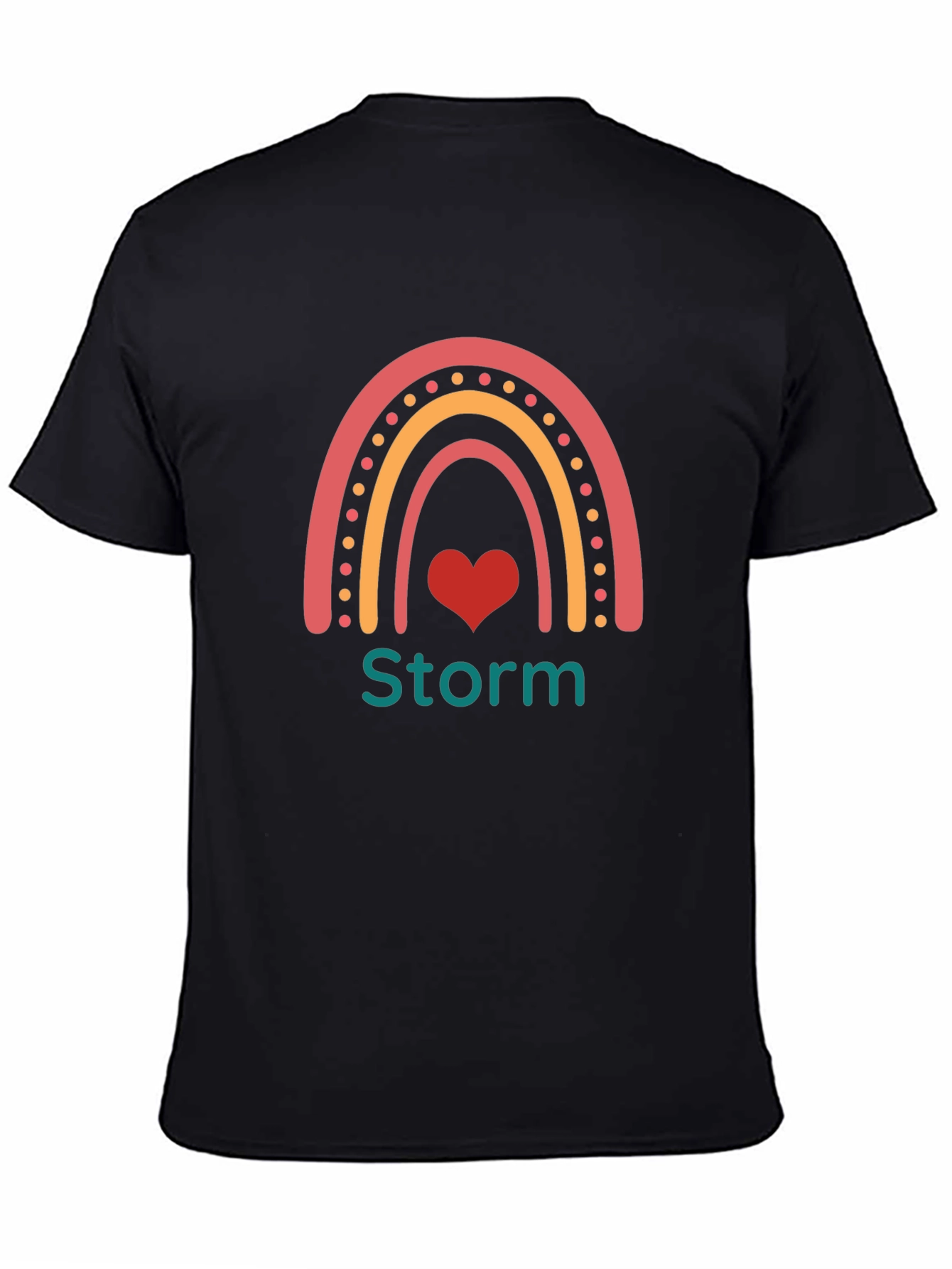 Storm Rainbow Heart T-Shirt