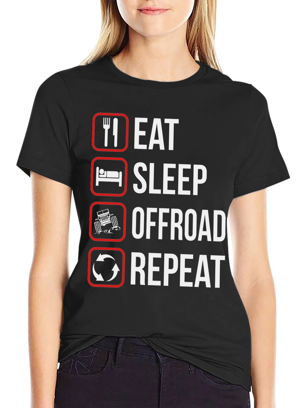 Eat Sleep Offroad Repeat T-Shirt