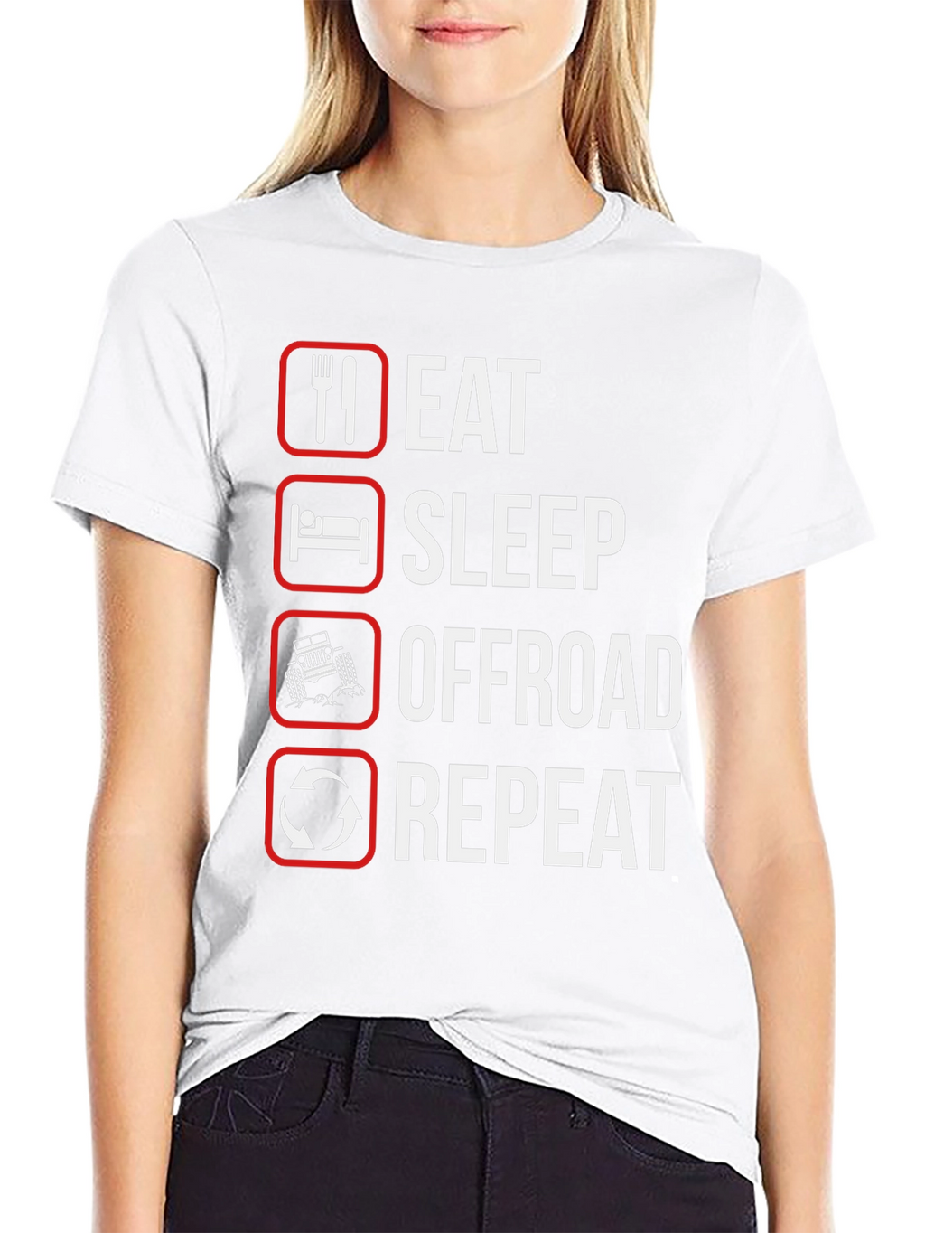 Eat Sleep Offroad Repeat T-Shirt