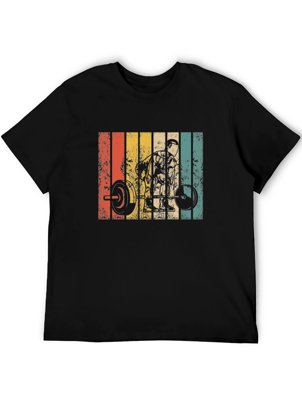 Retro Weightlifting T-Shirt
