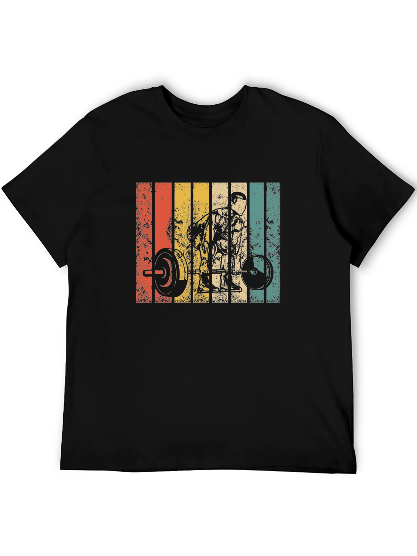 Retro Weightlifting T-Shirt