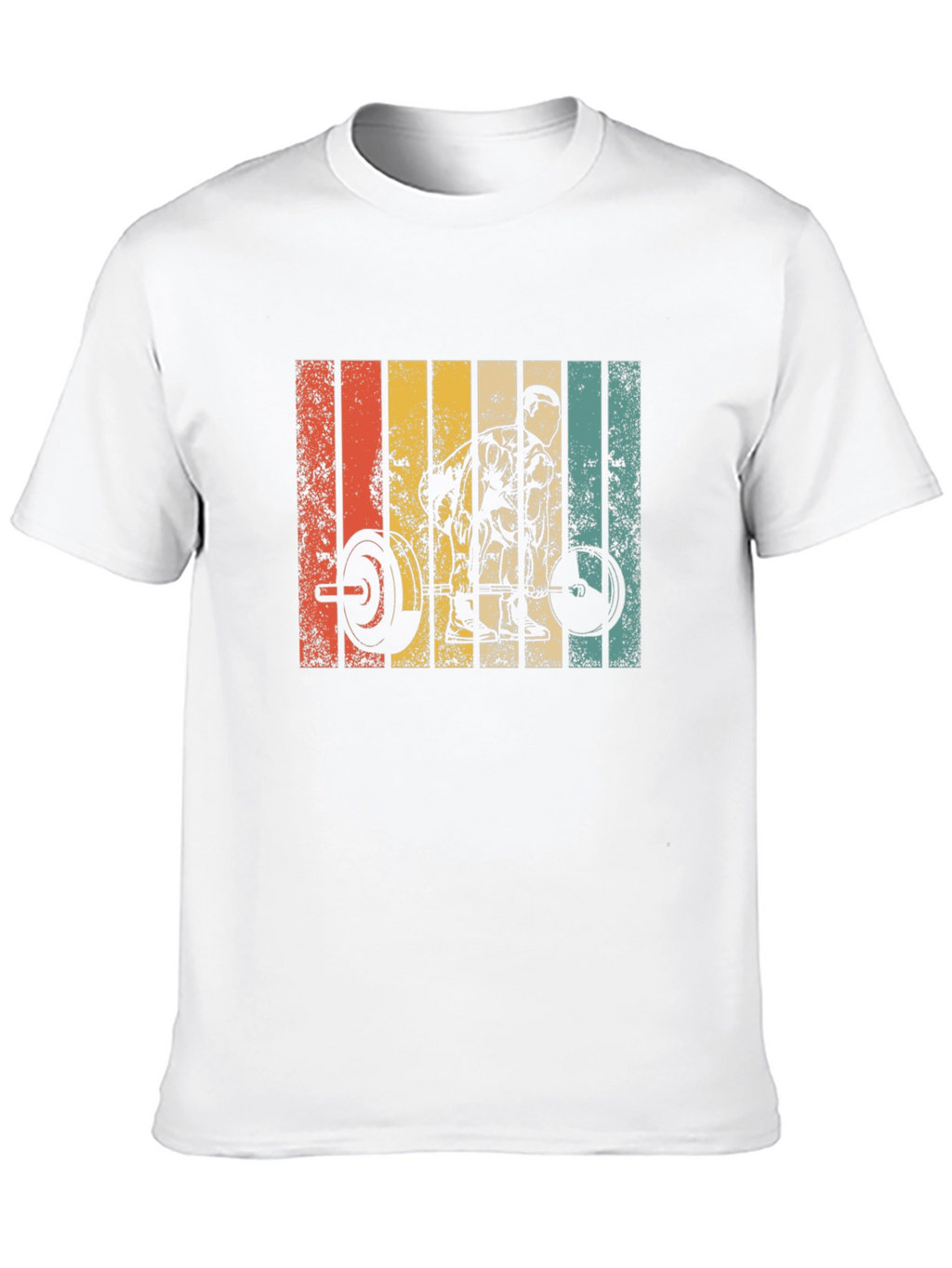 Retro Weightlifting T-Shirt