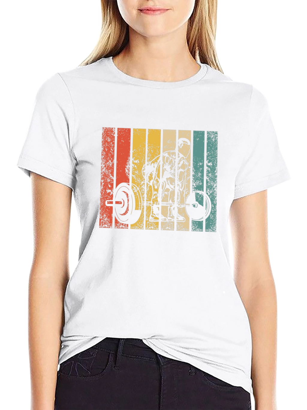 Retro Weightlifting T-Shirt