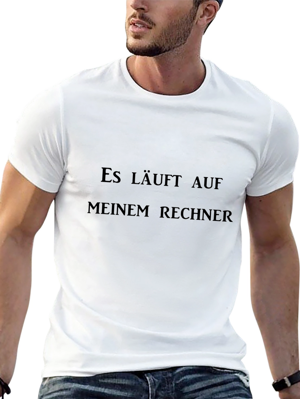 Es Läuft Auf Meinem Rechner T-Shirt
