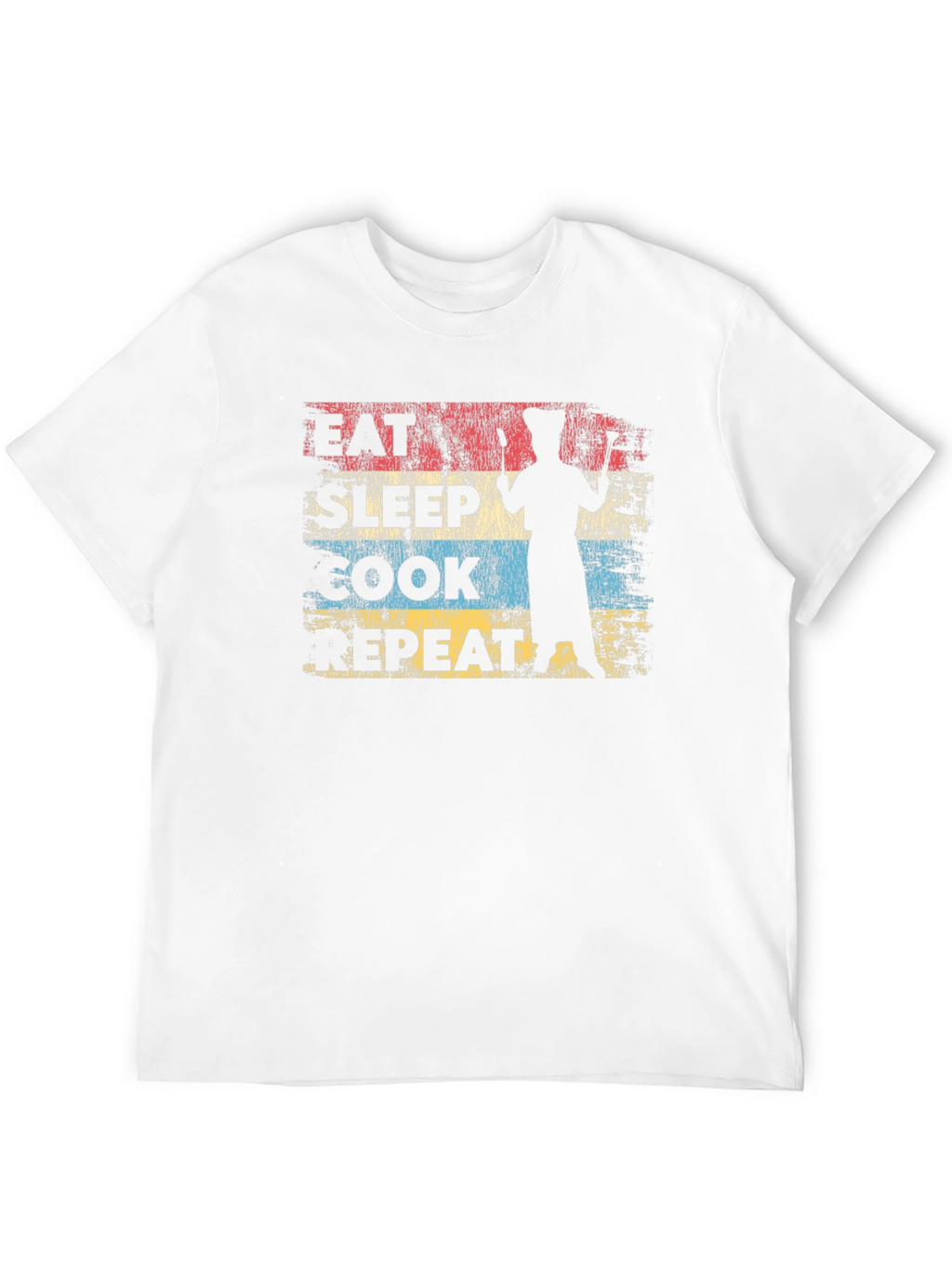 Eat Sleep Cook Repeat T-Shirt - Chef Life