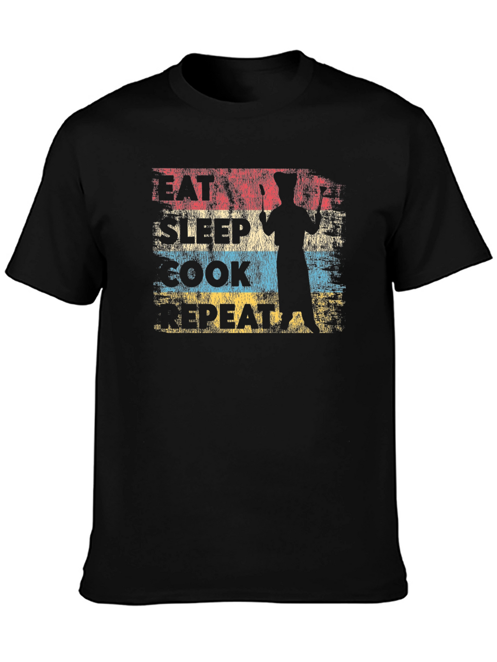 Eat Sleep Cook Repeat T-Shirt - Chef Life