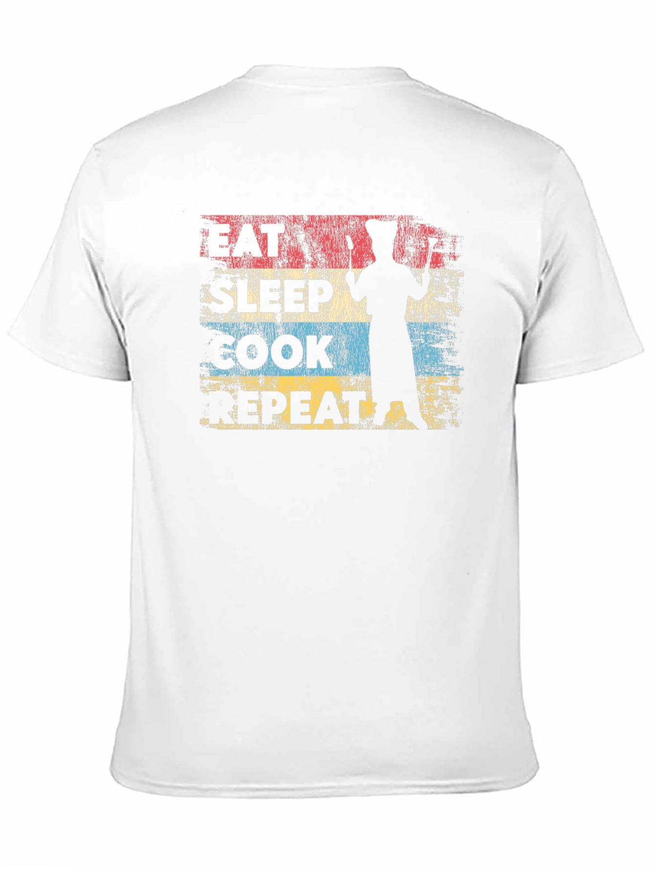 Eat Sleep Cook Repeat T-Shirt - Chef Life