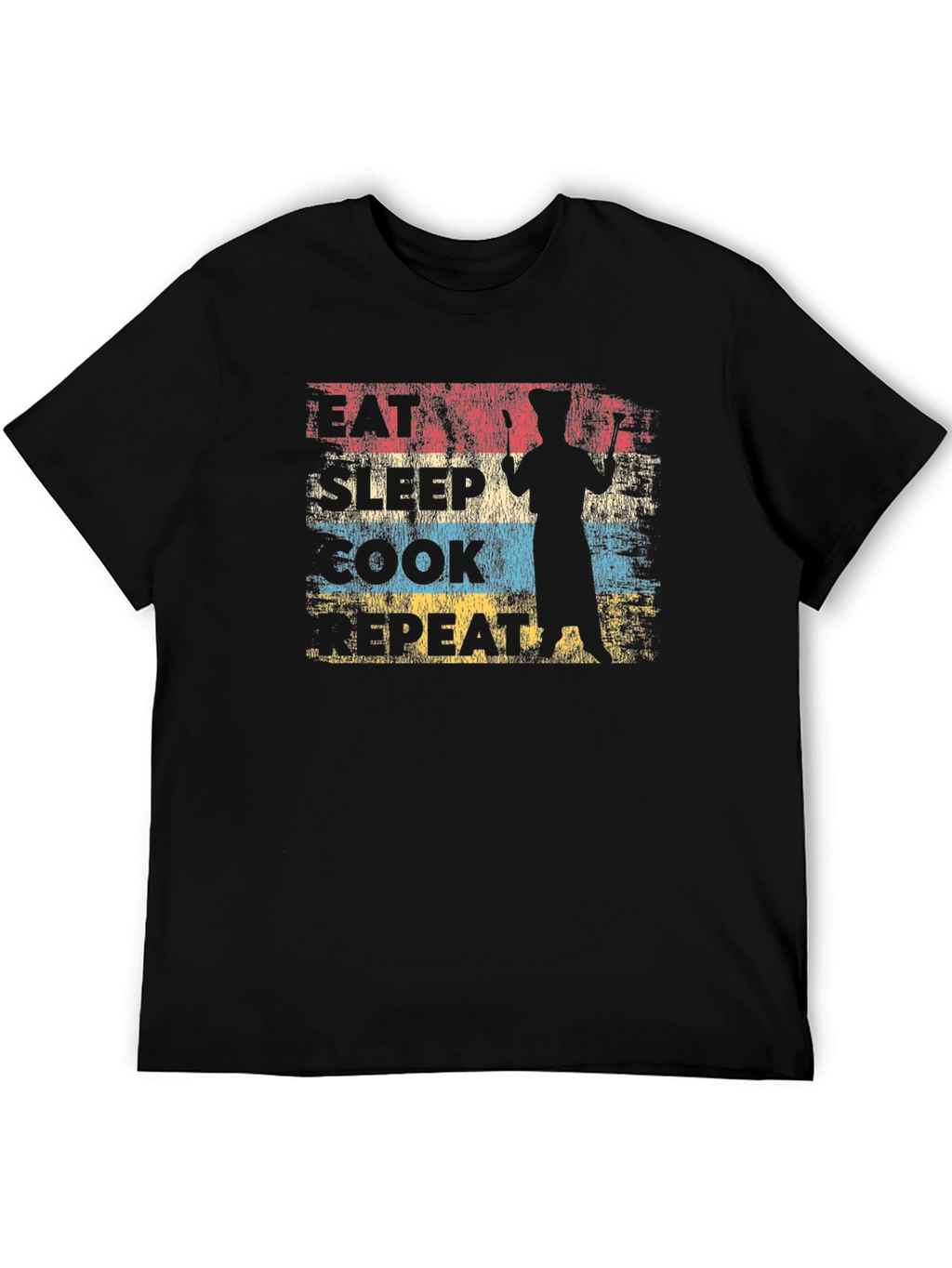 Eat Sleep Cook Repeat T-Shirt - Chef Life