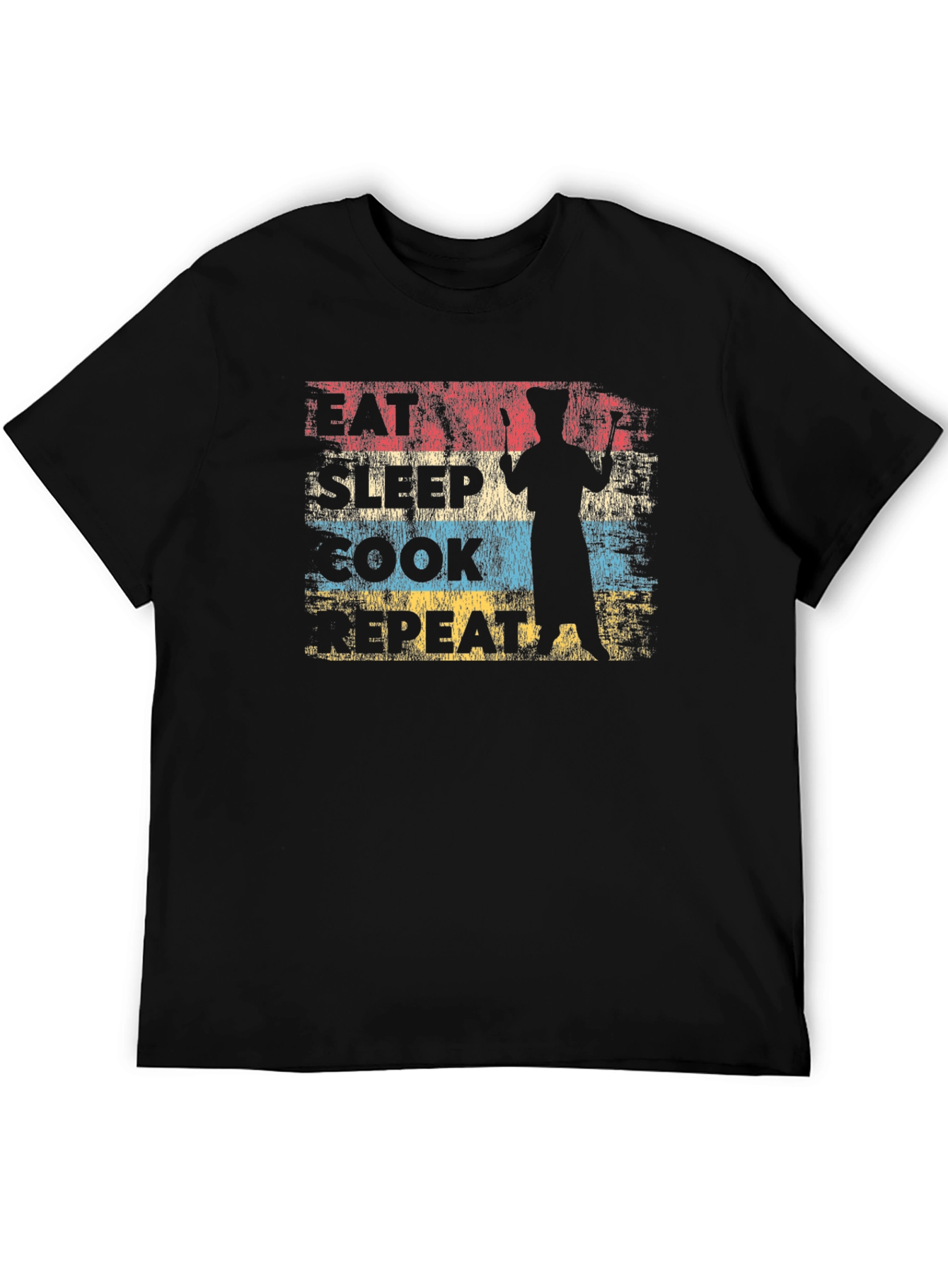Eat Sleep Cook Repeat T-Shirt - Chef Life