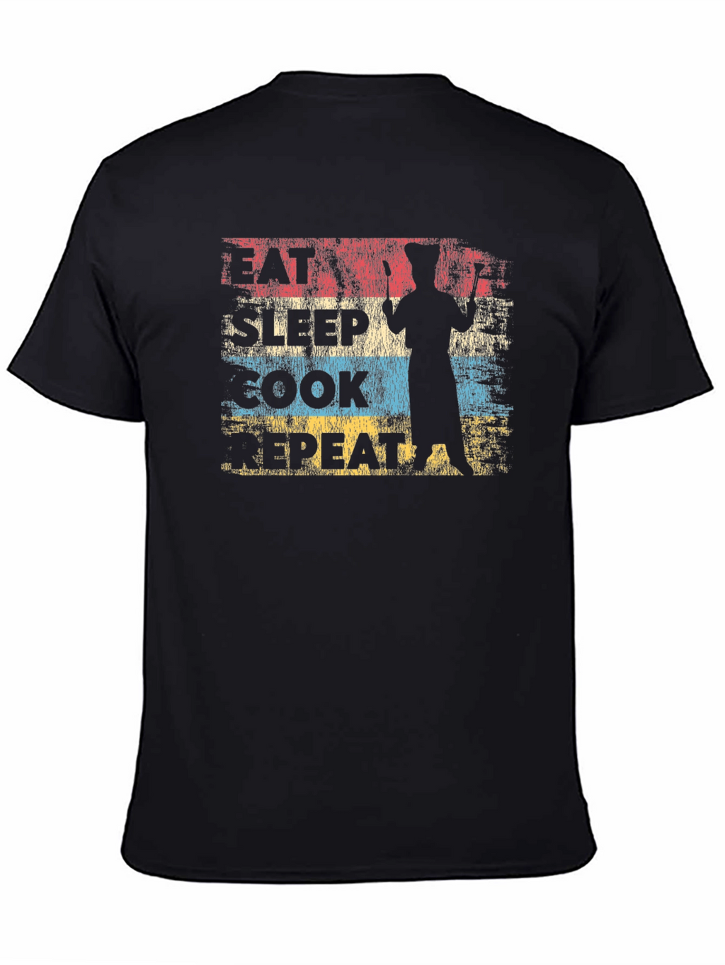 Eat Sleep Cook Repeat T-Shirt - Chef Life