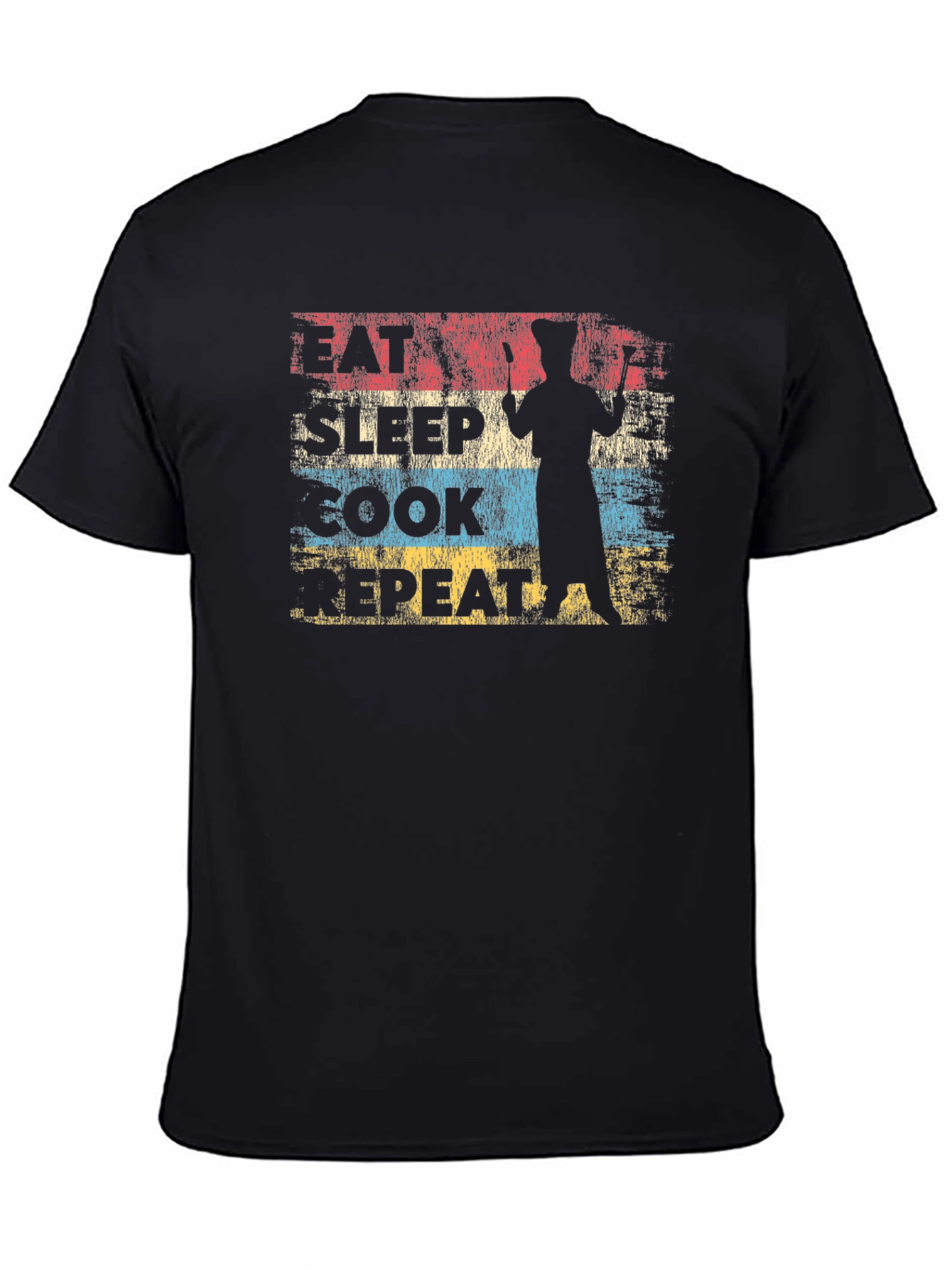 Eat Sleep Cook Repeat T-Shirt - Chef Life